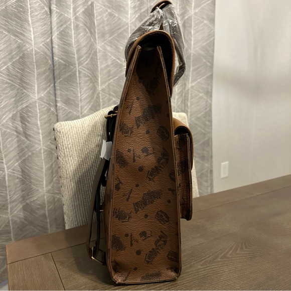 NWT Disney Parks Wilderness Lodge Brown Loungefly Backpack - Picture 4 of 9